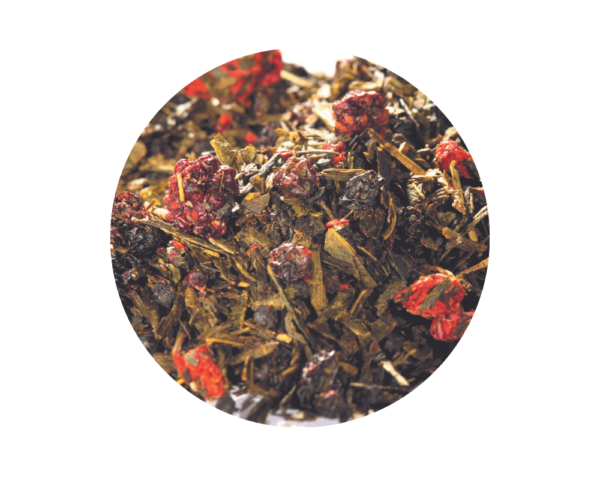 Té Verde Canasto de Frutos Rojos