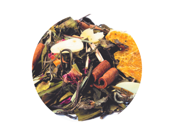 Té Blanco Naranja y Almendras