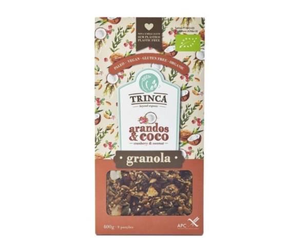 Granola con Arándanos y Coco