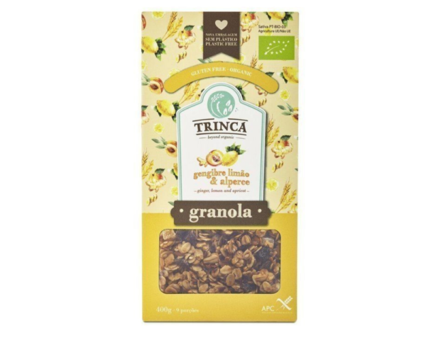 Granola con Limón y Jengibre