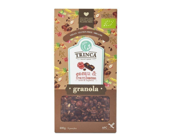 Granola con Cacao y Frambuesas