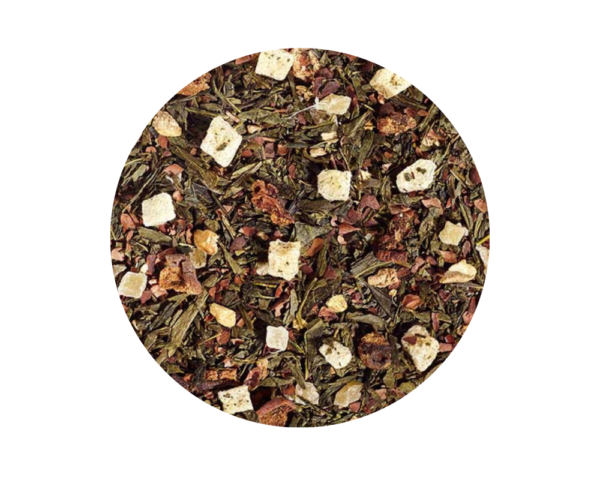 Té Verde Pera, Jengibre y Cacao
