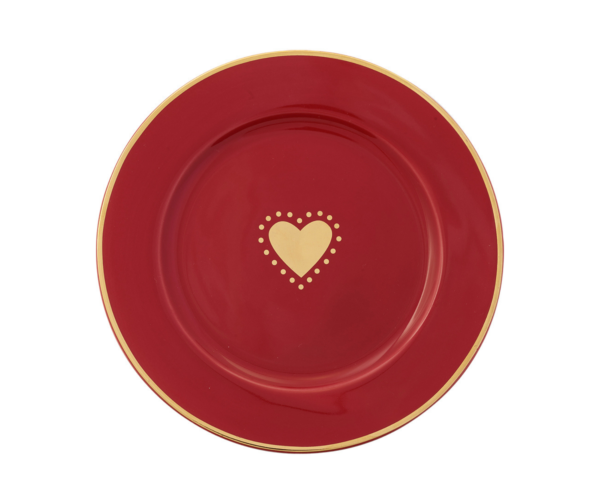 Juego de taza y plato Love