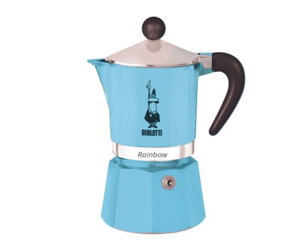 Cafetera Rainbow Azul