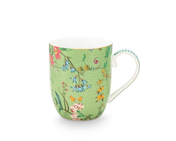 Mug y platillo Jolie Flowers