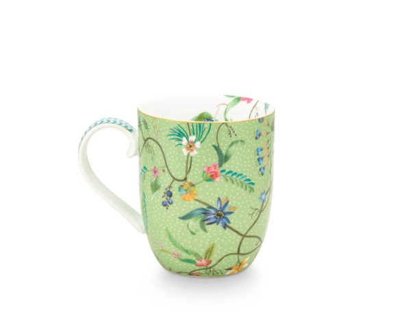 Mug y platillo Jolie Flowers