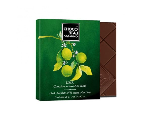 Mini tableta Chocolate con Lima