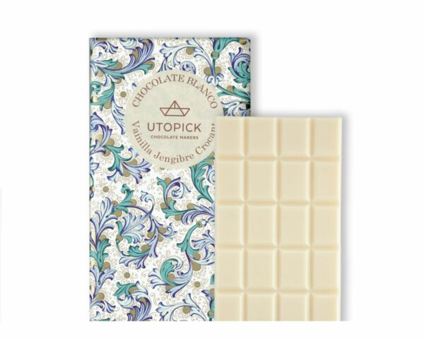 Chocolate blanco con Vainilla y Jengibre