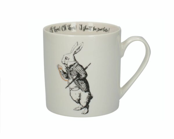 Alice in Wonderland Mug Conejo Blanco