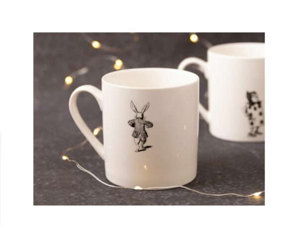 Alice in Wonderland Mug Conejo Blanco