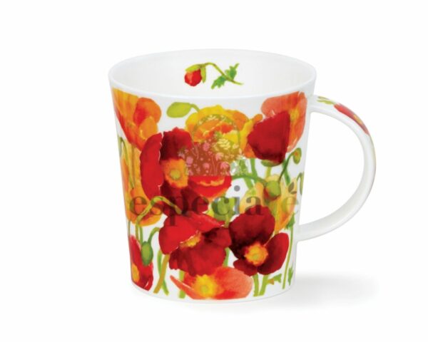 Mug Kelmscott Rojo