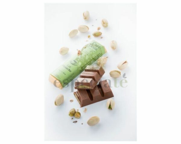 Chocolatina con Leche y Pistachos