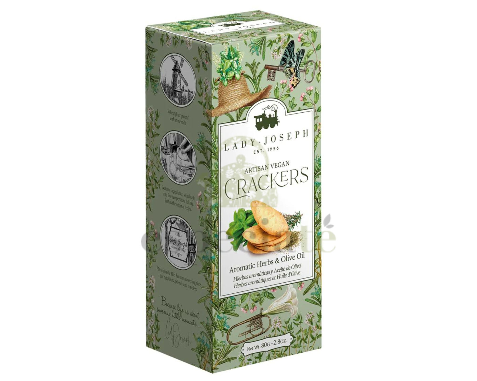 Galletas Saladas con Aromáticas y Aceite de Oliva