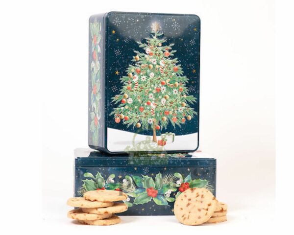 Lata de Galletas Árbol de Navidad