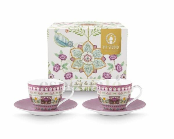 Juego de Tazas Espresso Lily&Lotus