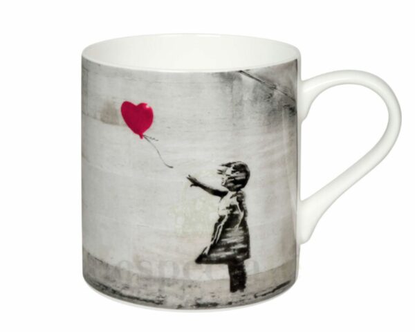Mug Girl with Balloon