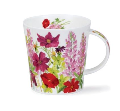 Mug Cottage Border Pink