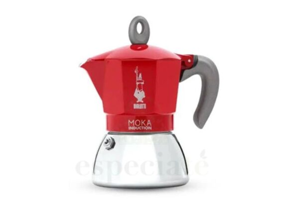 New Moka Inducción 6tz Roja