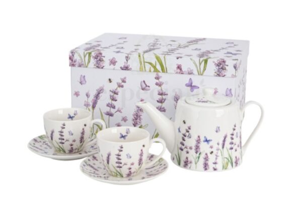 Juego de Té Lavanda