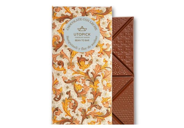 Chocolate con Leche Naranja y Azahar