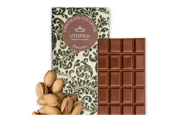Chocolate con leche Pistacho