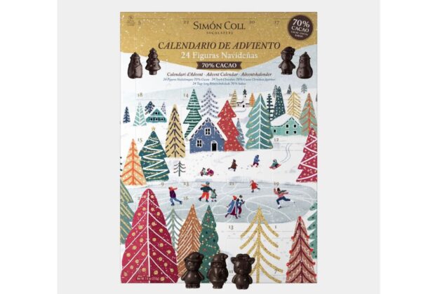Calendario de Adviento Chocolate 70% Cacao