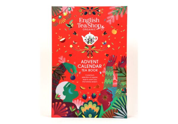 Calendario de Adviento Rojo Tea Book