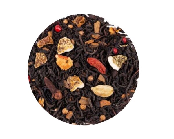 Té Negro Christmas Candle