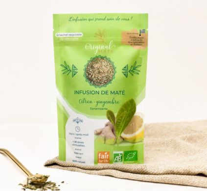 Mate Limón y Jengibre