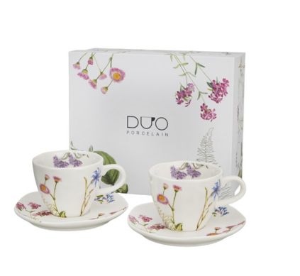 Juego de Taza y Plato Colors of Nature