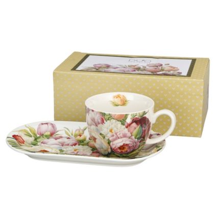 Set de Desayuno Peonías