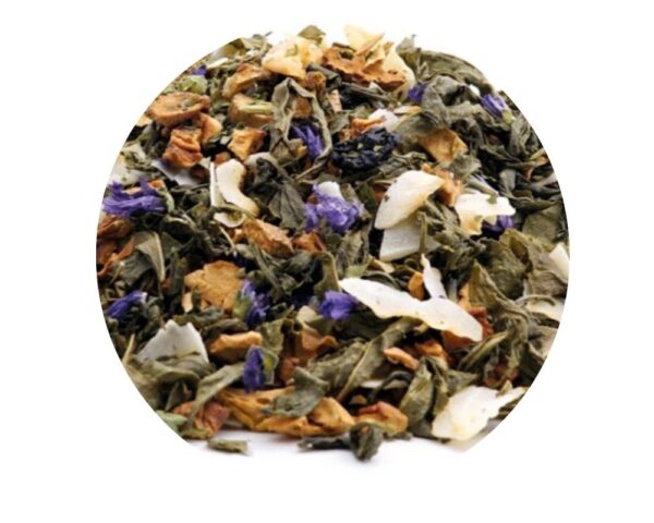 Té Verde Violet Macaron